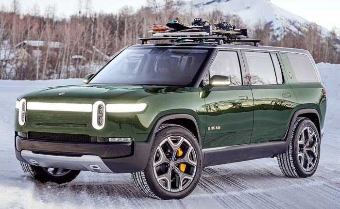 Rivian price r1t r1s specs teslarati release